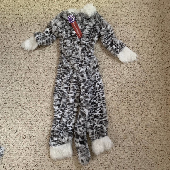 Halloween Costumes Costumes Snow Leopard White Black Cat Xs Fluffy